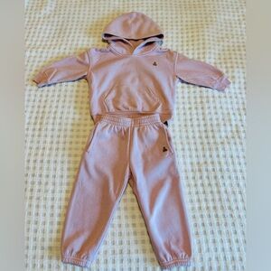GAP Kids Light Pink Hoodie and Jogger Set